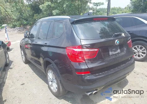 2017 BMW X3 Sdrive28I from USA, damaged, VIN 5UXWZ7C36H0V88124